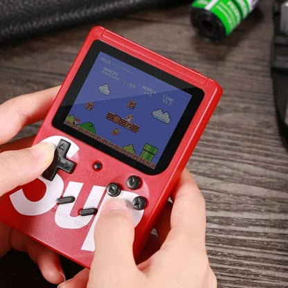 Sup Game Portable Video Game Box with Mario Super Mario Dr Mario Contra Turtles and Other 400 Games with Battery Included